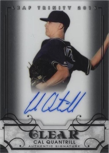 2016 Leaf Trinity - Cal Quantrill #CA-CQ1