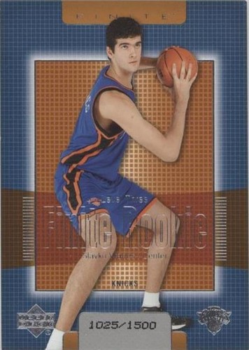 2003-04 Upper Deck Finite - Slavko Vranes #208