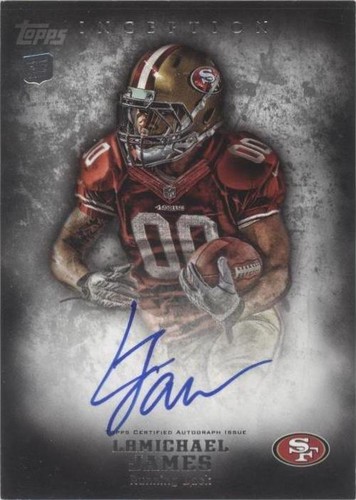 2012 Topps Inception LaMichael James #118