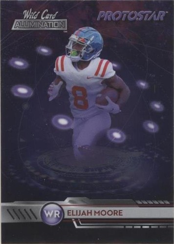 2021 Wild Card Alumination Elijah Moore #PS-23