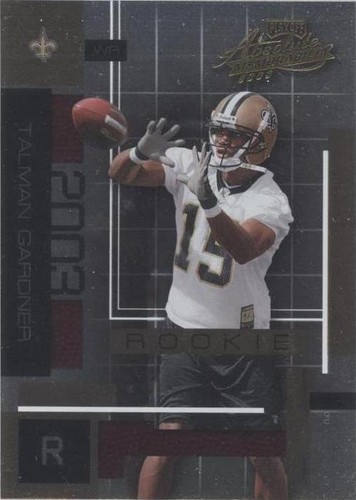 2003 Playoff Absolute Memorabilia Talman Gardner #113