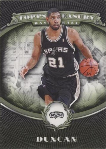 2008-09 Topps Treasury - Tim Duncan #4