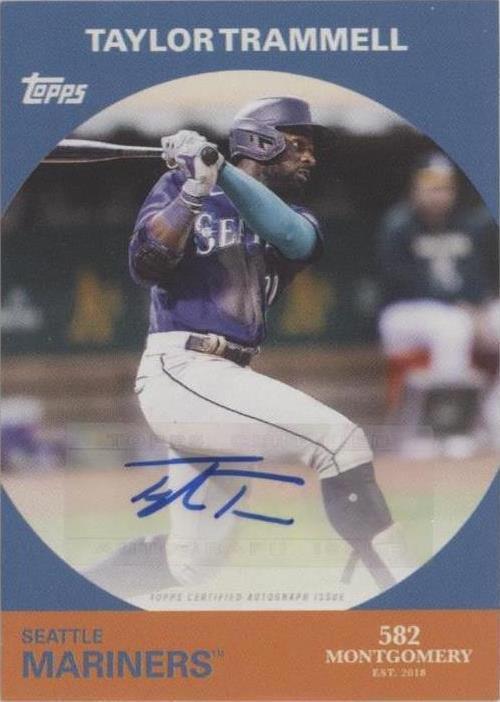 2022 Topps 582 Montgomery Club Set 5 - Taylor Trammell #6A