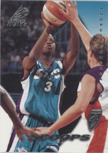 1997 Pinnacle Inside WNBA - Andrea Congreaves #66