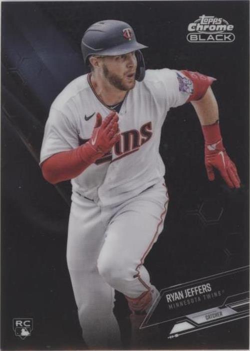 2021 Topps Chrome Black - Ryan Jeffers #33