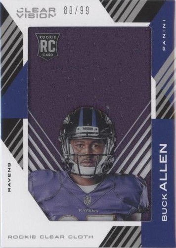2015 Panini Clear Vision Buck Allen #RCC-BA