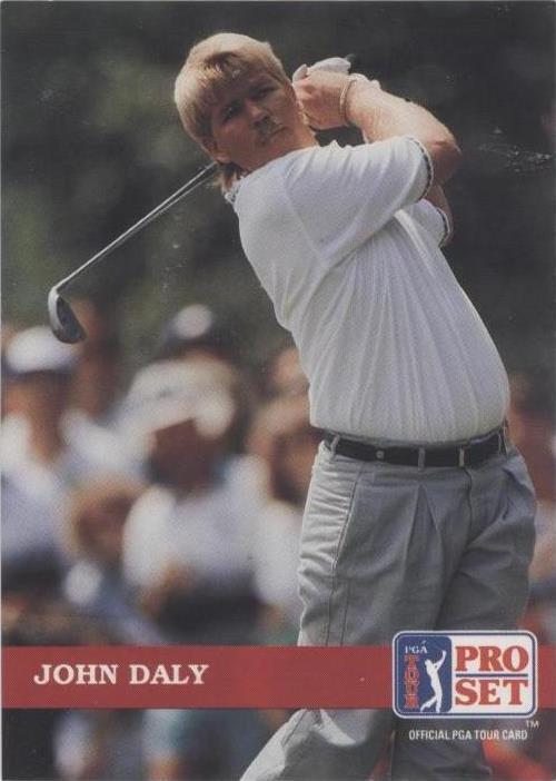 1992 Pro Set Golf - John Daly #10