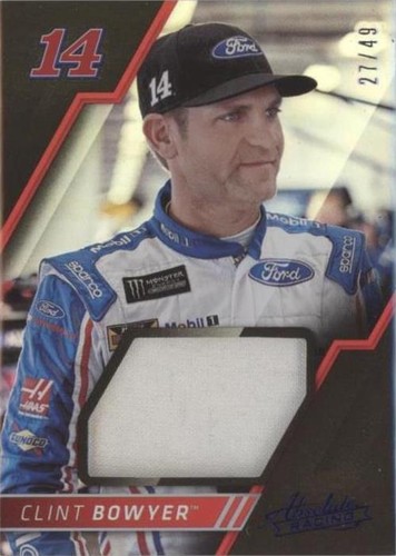 2017 Panini Absolute - Clint Bowyer #AM-CB