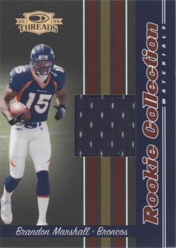 2006 Donruss Threads Brandon Marshall #RCM-17