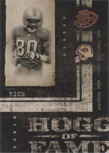 2004 Playoff Hogg Heaven Jerry Rice #HF-10