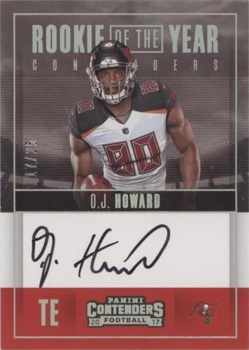 2017 Panini Contenders O.J. Howard #RY-OJ