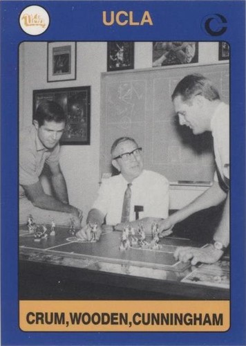 1990-91 Collegiate Collection UCLA Bruins 150 Card Alumni Set - Gary Cunningham/Denny Crum/John Wooden #103