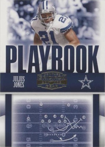 2006 Donruss Gridiron Gear Julius Jones #PB-3