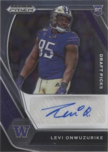 2021 Panini Prizm Draft Picks Levi Onwuzurike #DPA-LEV