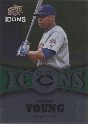 2009 Upper Deck Icons - Delmon Young #IC-DY