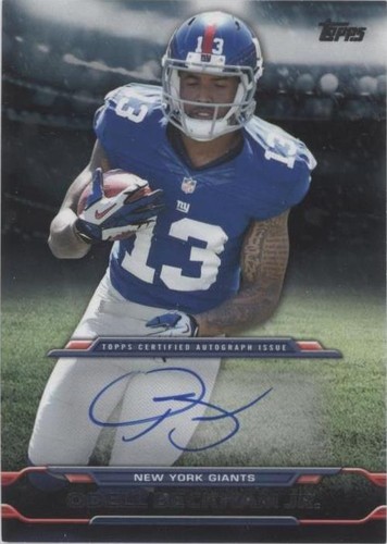 2014 Topps Odell Beckham Jr. #TA-OB