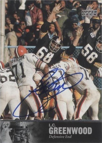 1997 Upper Deck NFL Legends L.C. Greenwood #AL-108