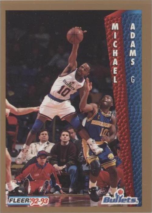 1992-93 Fleer - Michael Adams #228