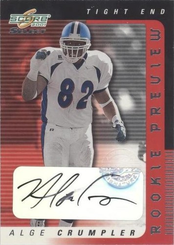 2001 Score Select Alge Crumpler #RP-55