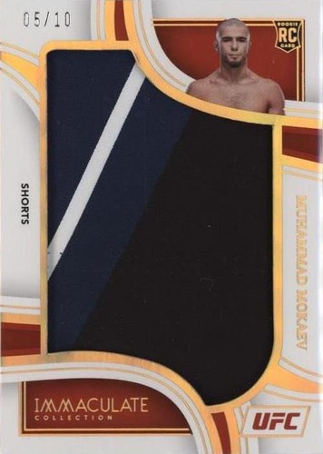 2023 Panini Immaculate Collection UFC - Muhammad Mokaev #JM-MMK