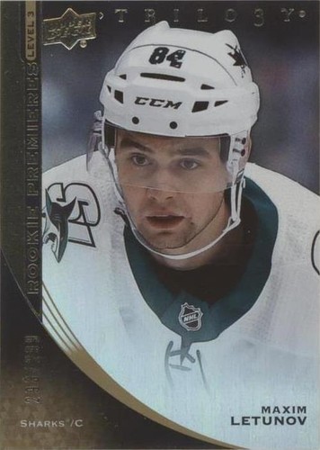 2020-21 Upper Deck Trilogy - Maxim Letunov #121