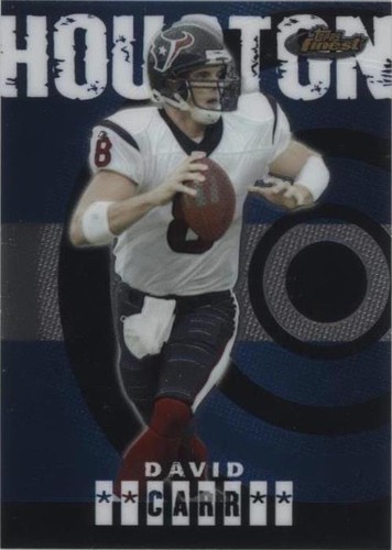 2004 Topps Finest David Carr #12