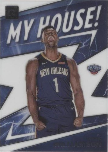 2019-20 Panini Clearly Donruss - Zion Williamson #7