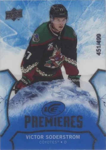 2021-22 Upper Deck Ice - Victor Soderstrom #166