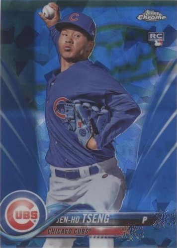2018 Topps Chrome Sapphire Edition - Jen-Ho Tseng #498