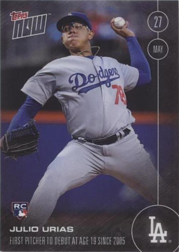 2016 Topps Now - Julio Urias #102
