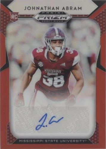 2019 Panini Prizm Draft Johnathan Abram #160