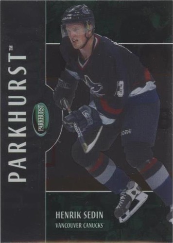 2002-03 In the Game Parkhurst - Henrik Sedin #165