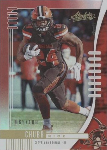 2019 Panini Absolute Nick Chubb #22