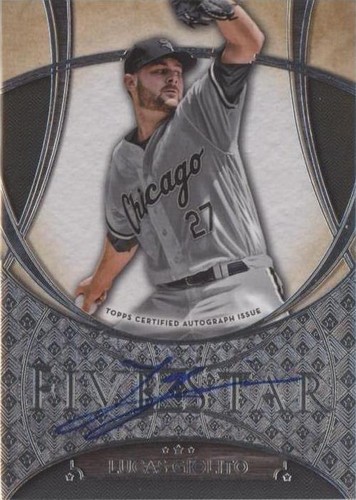 2017 Topps Five Star - Lucas Giolito #FSA-LG