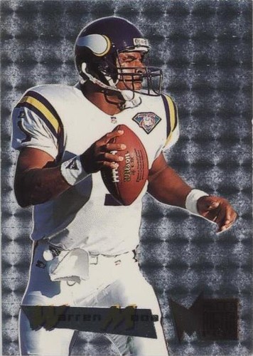 1995 Fleer Metal Warren Moon #29