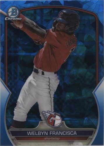 2023 Bowman Chrome Draft Sapphire Edition - Welbyn Francisca #BDC-62