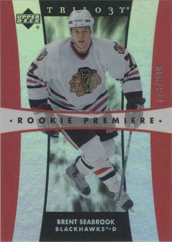 2005-06 Upper Deck Trilogy - Brent Seabrook #182