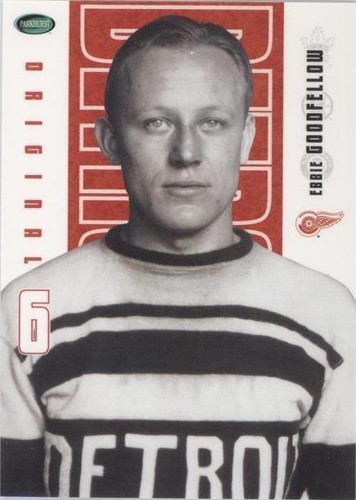 2003-04 Parkhurst Original Six Detroit Red Wings - Ebbie Goodfellow #44