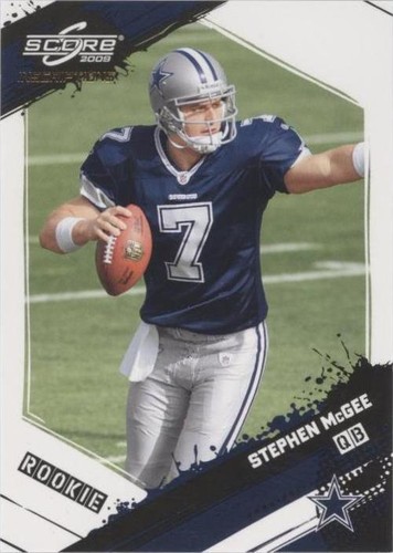 2009 Score Inscriptions Stephen McGee #394