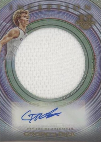2022-23 Bowman Inception University - Gradey Dick #IAJR-GD