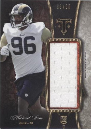 2014 Topps Triple Threads Michael Sam #TTRJR-48