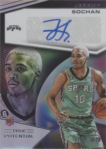2022-23 Panini Recon - Jeremy Sochan #TPS-JSC