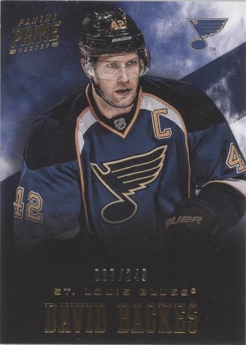 2012-13 Panini Prime - David Backes #4