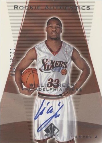 2003-04 SP Authentic - Willie Green #185