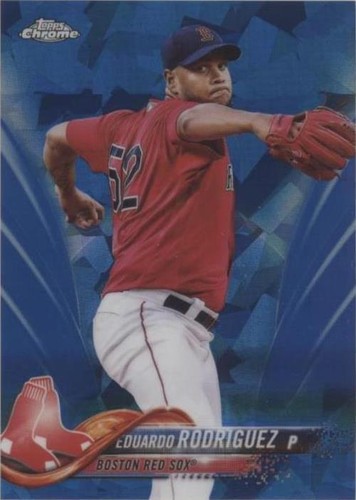 2018 Topps Chrome Sapphire Edition - Eduardo Rodriguez #43