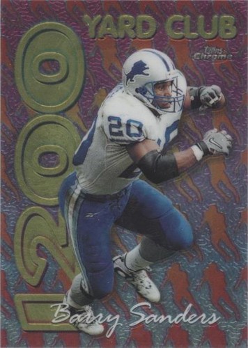 1999 Topps Chrome Barry Sanders #AE7