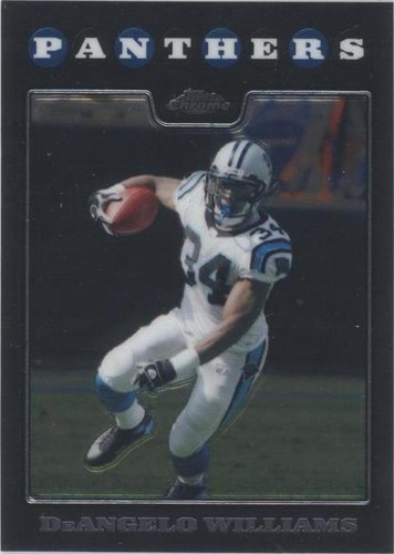 2008 Topps Chrome DeAngelo Williams #TC56