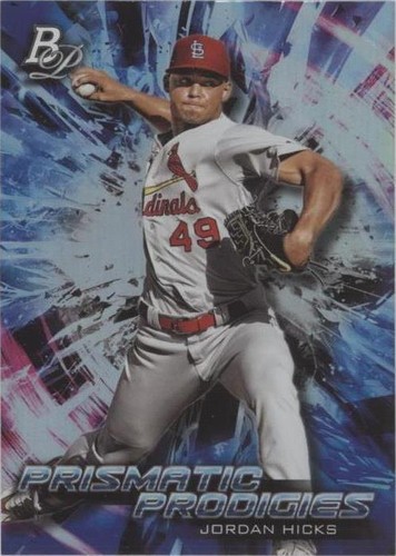 2018 Bowman Platinum - Jordan Hicks #PPP-30