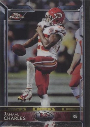 2015 Topps Chrome Jamaal Charles #7