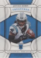 2021 Panini National Treasures Jaycee Horn #TRC-43